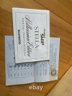 Shimano Stella Millennium 4000SS 5xx/522 limited edition excellent condition