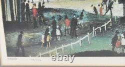 Signed Limited Edition Print An Industrial Town LS Lowry Great Condition