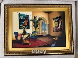 Signed Orlando Quevedo Limited Edition Giclee. 21 L x 15 W VGE condition