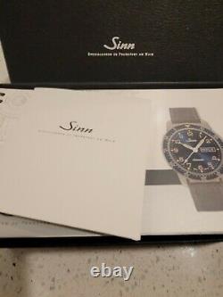 Sinn 104 St Sa A B E Special Limited Edition Full Set/Like new condition