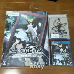 Steins Gate Elite Limited Edition SteelBook + Mouse Pad New Condition