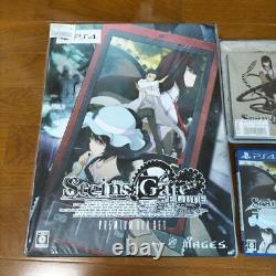 Steins Gate Elite Limited Edition SteelBook + Mouse Pad New Condition