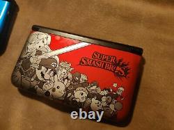 Super Smash limited edition Nintendo 3DS XL nice shape, works great, pick color