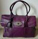 Superb Condition-authentic Mulberry Ltd Edition Red Onion Bayswater & Dustbag