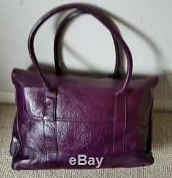 Superb Condition-Authentic Mulberry Ltd Edition Red Onion Bayswater & Dustbag