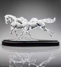 Swarovski 2001 Wild Horses Limited Edition IMMACULATE CONDITION (7653/10000)