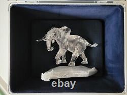 Swarovski Large Elephant Signed 2006 Limited Edition 954407 Mint Condition Coa