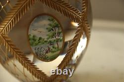 T. Faberge Four Seasons Egg Limited Edition #449 Great Condition