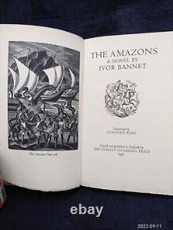 THE AMAZONS Rare 1st 1948 Book Bannet Ltd Edition 256 of 500 in Good Condition