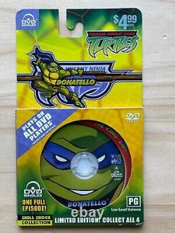 TMNT DVD Singles Shell Shock Collection Limited Edition Full Set Mint Condition