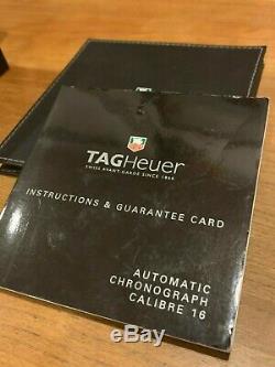 Tag Heuer Monaco Automatic CW2113. FC6183 Great Condition With Box And Papers