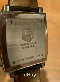 Tag Heuer Monaco Automatic CW2113. FC6183 Great Condition With Box And Papers