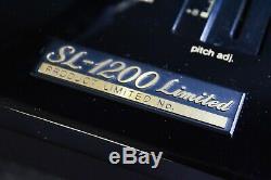 Technics SL-1200 LTD Limited (No. 0396) in Excellent Condition Rare