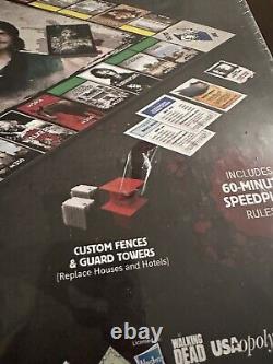The Walking Dead Monopoly 2017 AMC Limited Edition Mint Condition Never Played