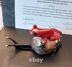 Tim Cotterill (the Frogman) Bronze-frog Escargo-low Edition 350 Nice Condition