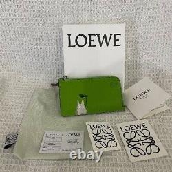 Totoro Collaboration Coin Card Holder Limited Edition LOEWE Excellent Condition
