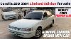 Toyota Corolla 20d 2001 For Sale Special Limited Edition 100 Condition