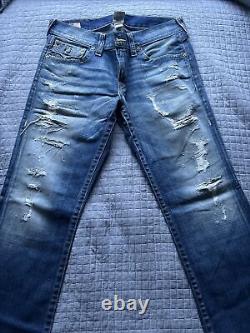 True Religion Jeans Ripped Limited Edition 34 Immaculate condition