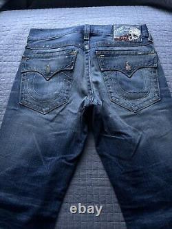 True Religion Jeans Ripped Limited Edition 34 Immaculate condition