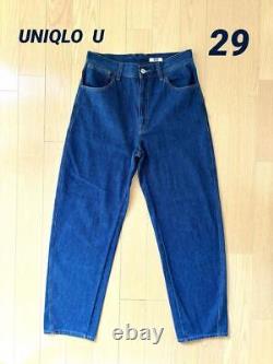 Uniqlo U Lemaire Curve Jeans 29 Blue Limited Edition Excellent Condition