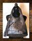 Vtg Chanel Black Leather Patchwork Shoulder Bag W Tassel Perfect Condition