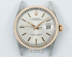 Vintage Rolex Two Tone Datejust 1601 with Perfect Sigma Dial! Excellent Condition