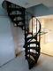 Vintage Safety Stairways Ltd Black Painted Cast Iron Staircase- Good Condition