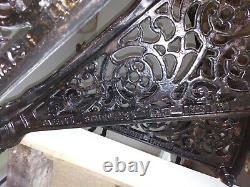 Vintage Safety Stairways Ltd Black painted Cast Iron Staircase- good condition
