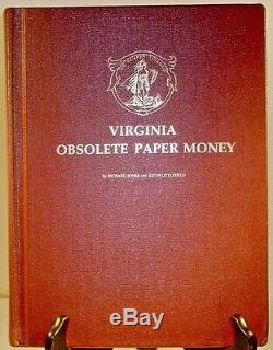 Virginia Obsolete Paper Money Ltd ed classic in mint condition Unregistered