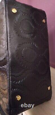 Vivienne Westwood Medium Black Leather Monaghan Bag Excellent Condition £580