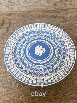 WEDGWOOD Jasperware Limited Edition Plate No. 9 Serial 22.5cm Excellent Condition