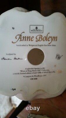 Wedgwood Fine Bone China Anne Boleyn Limited Edition. Perfect Condition