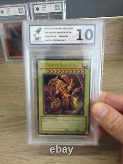 YGLD GOD CARDS Perfect condition! Limited ed RKT PSA Bundle 10/9/10
