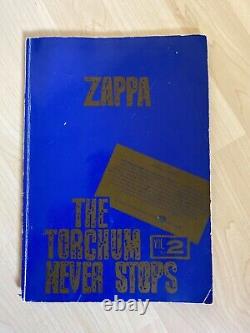 Zappa The Torchum Never Stops vol 2 limited edition used condition