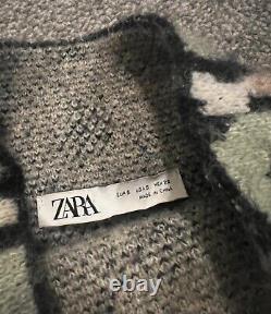 Zara Limited edition Jacquard Jumper dress Size Small Excellent Condition