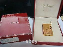 1000 Limited Edition S. T. Dupont Oil Lighter (petrol Lighter) Bon État