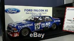 1982 Xe Falcon Dick Johnson Tru Bleu # 17 Biante 1 18 Échelle Comme Nouvelle Condition