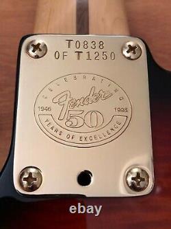 1996 Fender 50e Anniversaire Us Telecaster Limited Edition, Excellent Etat