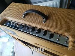 2014 Fender Bassman Ltd'59 Ri Tweed 4x10 Tube Ampli Excellent État Valve