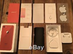 Apple Iphone 8 64db Rouge Produit Limited Edition Unlocked Excellent État