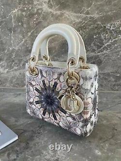 Authentic Dior Mini Lady Bag Edition Limitée Excellent État