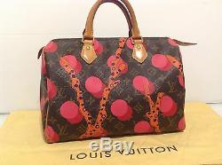 Authentique Louis Vuitton Speedy 30 Ltd Edition Ramages Monogram. Ex Condition