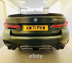 BMW M5CS M5 CS en vert profond gelé édition spéciale limitée à 1 sur 100