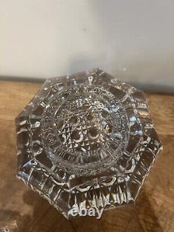 Baccarat Octagon Shape Crystal Inkwell Limited Edition 113/300 Teneur À La Fin