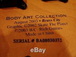 Bc Rich Beast, Body Art Limited Edition, (brass City) Bon État