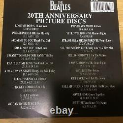 Beatles 20ème Anniversaire Des Disques De Picture Full Set Mint Condition, Tous 22