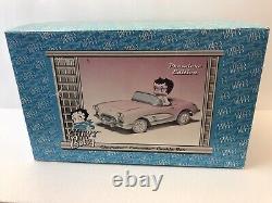 Betty Boop Édition Limitée 1958 Corvette Pot à Cookies Retraité et Numéroté