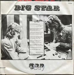 Big Star 3 Troisième 1978 1er Pvc-7903 Original Rare Pressing! Dernier Etat