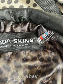 Boda Skins Femmes Veste En Cuir Xxs Edition Limitée. État Parfait