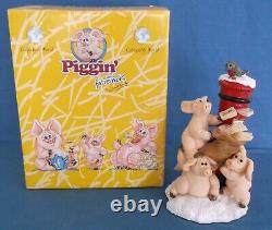 Boîte aux lettres de Noël Piggin Limited Edition faite à la main en parfait état mint